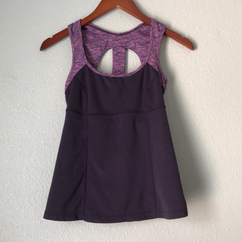 Prana | purple athletic workout tank